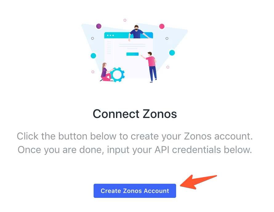 Connectez les zones dans le Dashboard Zonos.