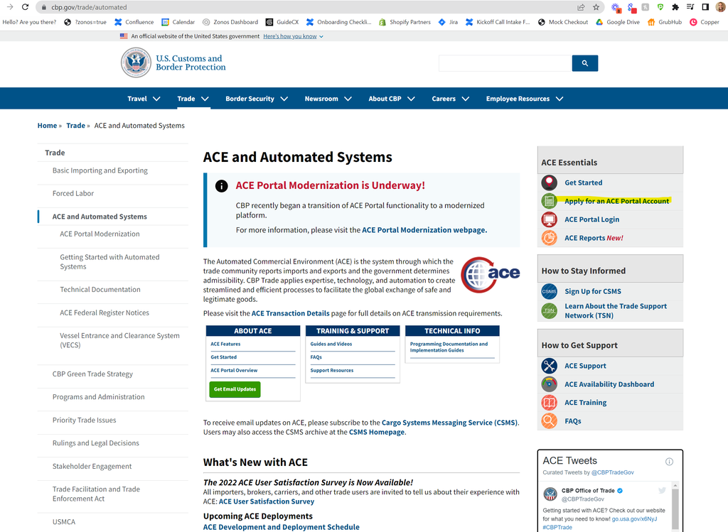 You can file an EEI online through CBPs ACE
system.