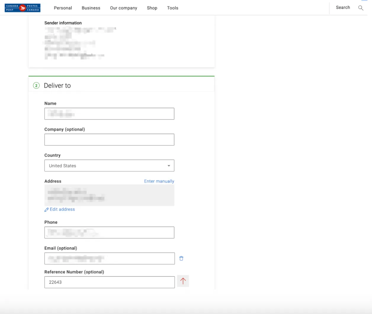 Flusso di Shipping Manager