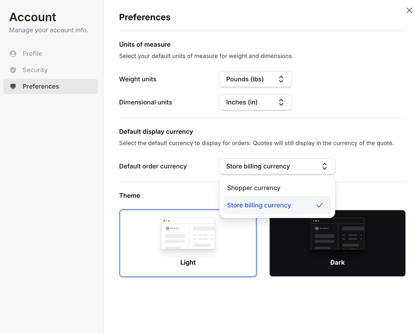 Breaking down order totals in Zonos Dashboard | Zonos Docs